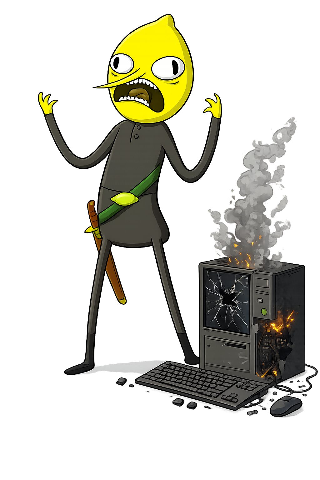 claudedammit mascot